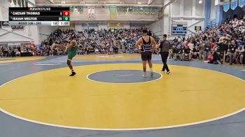 285 lbs Champ. Round 1 - Isaiah Melton, Odessa H S vs Caesar Thomas, Howard H S