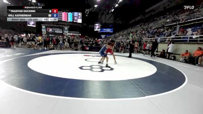 106 lbs Champ. Rd Of 64 - Traevon Ducking, IN vs Will Katherman, MN