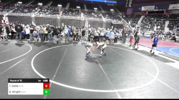 70 lbs Round Of 16 - Tj Ostle, Superior Wrestling vs Gavin Wright, Natrona Colts