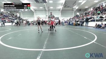 55-58 lbs Rr Rnd 1 - Bryley Payne, Duncan Demon Wrestling vs Griffin Phillips, Murray County Takedown Club