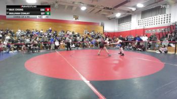 157 lbs Consi Of 8 #2 - Max Chung, Concord vs Sullivan Conley, Goffstown