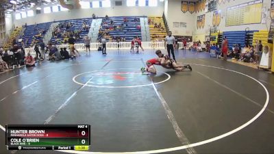 144 lbs Round 3 (8 Team) - Hunter Brown, Panhandle Gator Dogs vs Cole O`Brien, Black Hive