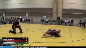 109 lbs Semis & 3rd Wb (16 Team) - Angel Morales, Golden Bears vs XAVIER BARNHART, Garage Boyz Wrestling