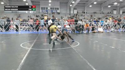 160 lbs Rr Rnd 1 - Pierre Walton, PSF Wrestling Academy - HSB vs Micah Krieger, Faith & Fellowship Wrestling Club - HSB