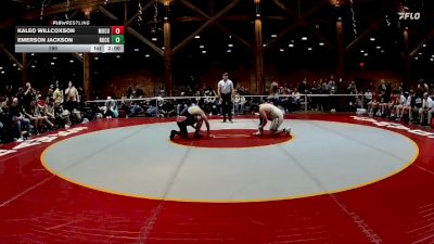 190 lbs Quarters & 1st Wb (16 Team) - Emerson Jackson, Rockmart vs Kaleo Willcoxson, Morgan County