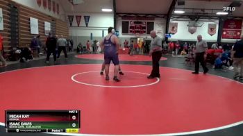 285 lbs Cons. Round 1 - Micah Kay, Keokuk vs Isaac Davis, Notre Dame, Burlington