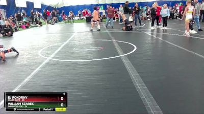 84 lbs Round 5 (8 Team) - William Szarek, Ohio Gold 10k vs Ej Pokorny, Killer Elite