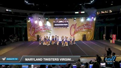 Maryland Twisters Virginia - Quake [2022 L5 Junior] 2022 CCD Champion Cheer and Dance Grand Nationals