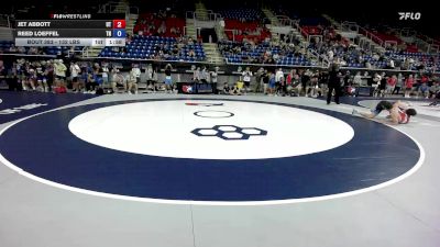 132 lbs Champ. Rd Of 128 - Jet Abbott, UT vs Reed Loeffel, TN