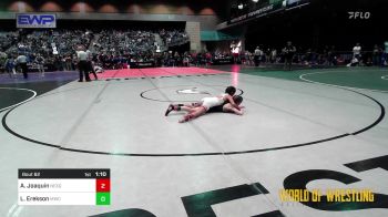 73 lbs Semifinal - Athena Joaquin, NexGen Regional Training Center vs Lilyana Erekson, McCall Wrestling Club
