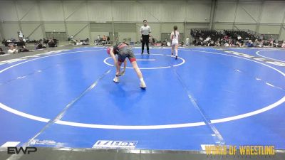 75 lbs Rr Rnd 4 - Marleigh Howell, Super Girls K-6 Red vs Aspyn Marple, SOTM OK K-6 2