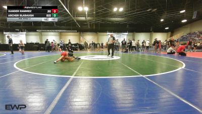 61 lbs Rr Rnd 3 - Xander Ramirez, Juggernaut Wrestling Club vs Archer Slabaugh, Husky Wrestling Club