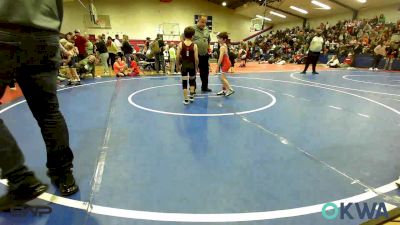 58 lbs Quarterfinal - Jett Brooks, Raw Wrestling Club vs Michael Mairel, Perry Wrestling Academy