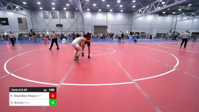 113 lbs Consi Of 8 #2 - Kai Napadow Baquero, Metrowest United vs Holt Quincy, Raleigh Area Wrestling