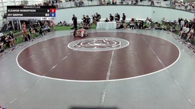 170 lbs Eleanor Robertson, Indiana vs Ivy Griffin, North Dakota Blue