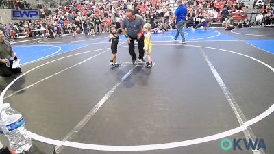 35 lbs Final - Luke Themm, Catoosa Youth Wrestling vs Elijah Pacheco, Prairie Grove Youth Wrestling