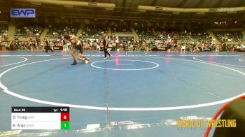 105 lbs Quarterfinal - Declan Trueg, Immortal Athletics WC vs Brock Argo, D3 Wrestling Cluib