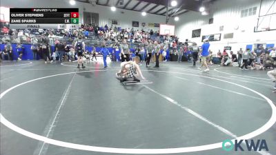 66 lbs Final - Oliver Stephens, Standfast vs Zane Sparks, Elgin Wrestling