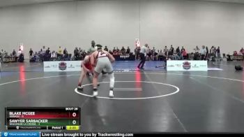 133 lbs Placement Matches (16 Team) - Blake McGee, Wabash vs Sawyer Sarbacker, Wisconsin-La Crosse