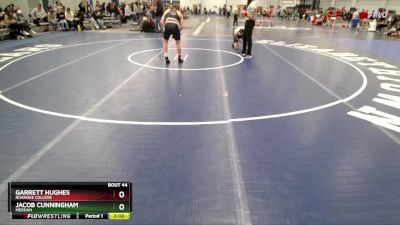 149 lbs Champ. Round 2 - Garrett Hughes, Roanoke College vs Jacob Cunningham, Messiah