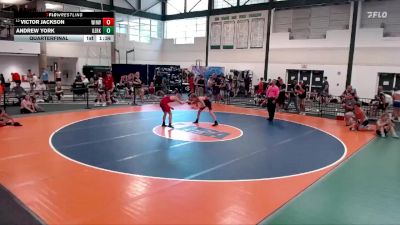 126-129 lbs Quarterfinal - Victor Jackson, Big Game Wrestling vs Andrew York, Ozark Wrestling Club