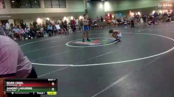 285 lbs Round 3 (6 Team) - River Creel, NFWA Black vs Sandro Laguerre, Blue Steel