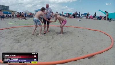 70kg Finals Round 3 - Elijah Collins, North Carolina Wrestling Factory vs John Schulz, Bull Shark Wrestling Club