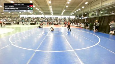 106 lbs Consi Of 128 #2 - Trey Covey, MD vs Henry Craiglow, OH