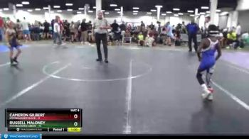 52 lbs Round 4 (10 Team) - Cameron Gilbert, Distinguished Black vs Russell Maloney, Distinguished Green