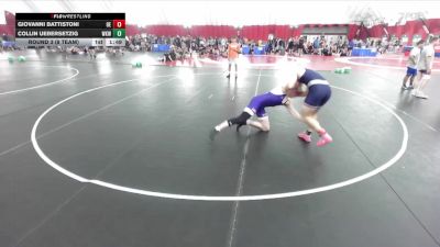 190 lbs Round 3 (8 Team) - Giovanni Battistoni, Oswego East vs Collin Uebersetzig, Waunakee