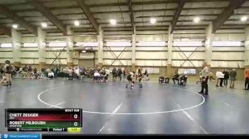 123 lbs Cons. Round 6 - Robert Milbourn, Riverton vs Chett Zesiger, Roy