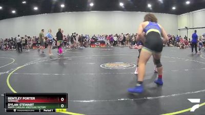 167 lbs Quarterfinal - Bentley Porter, Warriors vs Dylan Stewart, North Carolina Wrestling Factory