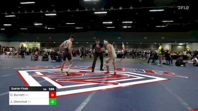 120 lbs Quarterfinal - Grey Burnett, OH vs Joseph Uhorchuk, TN