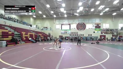120 lbs Cons. Round 2 - Piper Sweeney, Pocatello vs Jessie Simental-Banuelos, Middleton