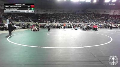 B4A-126 lbs Quarterfinal - Cason Rumley, Tuttle vs Coy Fredrickson, Poteau