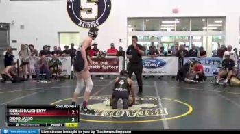126 lbs Cons. Round 1 - Kieran Daugherty, Yucaipa vs Diego Jasso, South Torrance