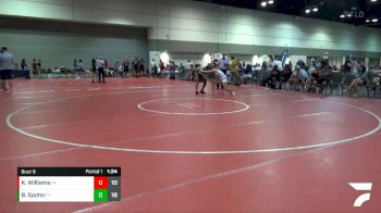 125 lbs Round 2 (8 Team) - Kaja Williams, Sunbear Wrestling vs Bella Spohn, MXW Purple