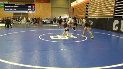 160 lbs Round 5 - Ashliegh Terry, Cuesta vs Rylie Wilcox, Moorpark College