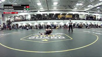 141 lbs Cons. Round 2 - Lucas Nagle, Davenport vs Vince Barton, Heidelberg