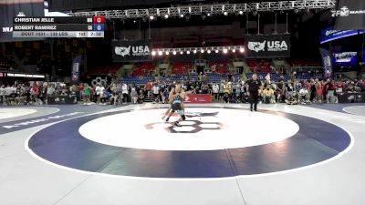 138 lbs Cons. Rd Of 128 - Christian Jelle, MN vs Robert Ramirez, CA