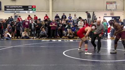 150 lbs Cons. Semi - Sebastien Georges, Monsignor Farrell vs Vin Castrofilippo, Chaminade