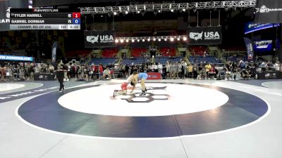 157 lbs Champ. Rd Of 256 - Tyler Harrill, NE vs Gabriel Dorman, PA