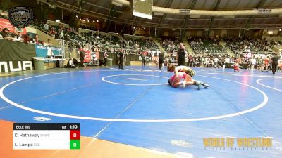 120 lbs Semifinal - Camilla Hathaway, South Hills Wrestling Academy vs Lillian Lampe, GGB Ohio