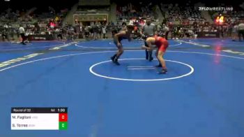 125 lbs Prelims - Mitchell Faglioni, Virginia Team Predator vs Severn Torres, Broken Arrow