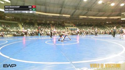 84 lbs Consi Of 8 #2 - Nick Beauchamp, Howe Wrestling School vs Van Craig, Florida Scorpions