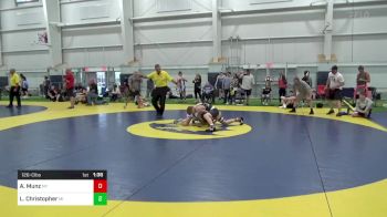 126-C lbs Consi Of 8 #2 - Adam Munz, NY vs Logan Christopher, MI