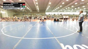 80 lbs Rr Rnd 1 - Tyler Quallich, FORGE ELM 2 vs Lillianna Holmes, 84 Athletes