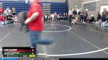 58 lbs 2nd Place Match - Lane Plummer, Eastern Oregon Elite vs Zavion Gonzalez, Ontario Animals