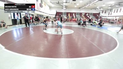 150 lbs Final - Delvan Rotte, Olympic vs Jack Abramson, Ruthless WC