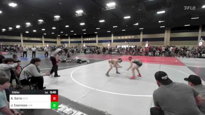 109 lbs 3rd Place - Ace Soria, Outlaws WC vs Jayden Espinoza, Live Training